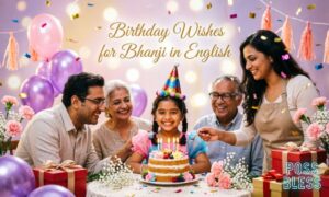 Birthday Wishes for Bhanji in English