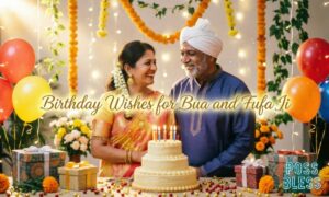 Birthday Wishes for Bua and Fufa Ji