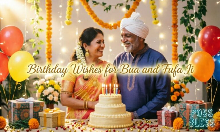 Birthday Wishes for Bua and Fufa Ji